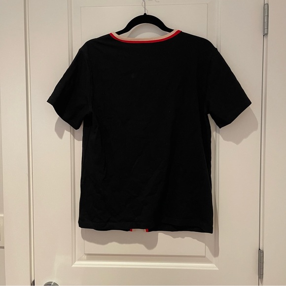 Opening Ceremony cutout embroidered t shirt (M/L) - Picture 4 of 7